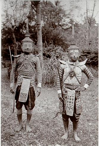 Pha Lak and Pha Lam  (Ramayana Dancers) (M.L.P. 1926)